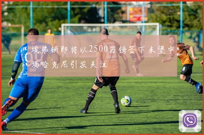 埃弗顿即将以2500万镑签下米堡中场哈克尼引发关注